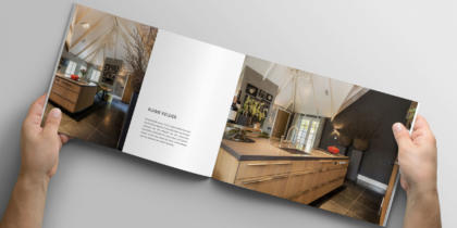 Ontwerp verkoopbrochure